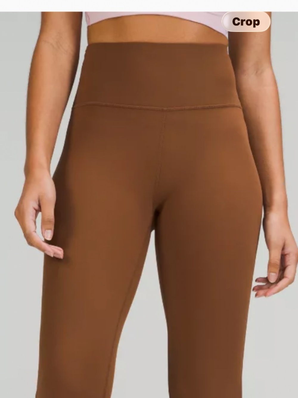 Lululemon Groove High Rise Crop 23 Nulu 4